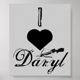 I Liebe Daryl Poster