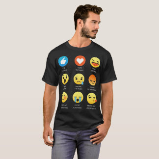 I Liebe das Klavier Emoji Emoticon-Grafik-T-Shirt T-Shirt