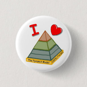 I Liebe das Pyramide-Modell! Button