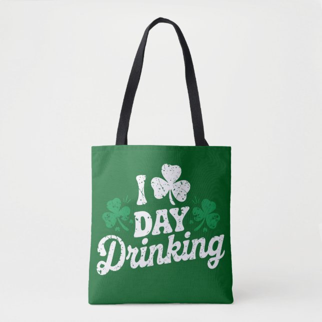 I Liebe Day Drinking Funny St Patrick's Day Irish (Vorderseite)
