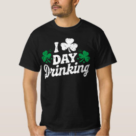 I Liebe Day Drinking Funny St Patrick's Day Irish T-Shirt