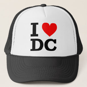 I Liebe DC-Entwurf Truckerkappe
