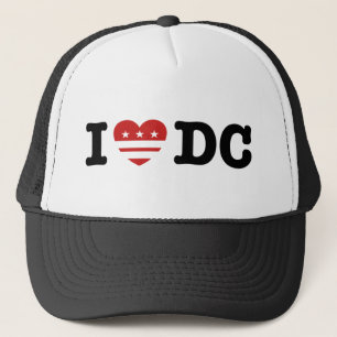I LIEBE DC TRUCKERKAPPE
