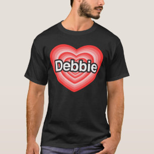 I Liebe Debbie. Liebe I Sie Debbie. Herz T-Shirt