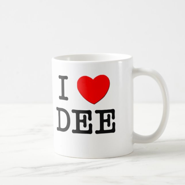 I Liebe Dee Tasse (Rechts)