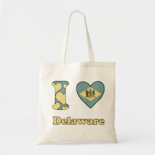 I Liebe Delaware Tragetasche