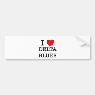 I Liebe-DeltaBlues Autoaufkleber