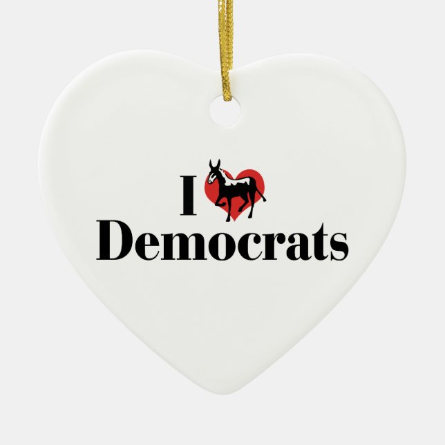 I Liebe - Demokratische Ornamente (Vorne)