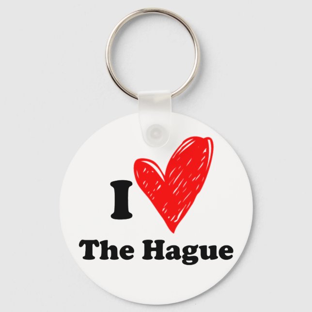 I Liebe Den Haag Schlüsselanhänger (Vorderseite)