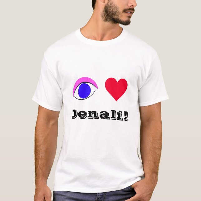I Liebe Denali - T-Shirt (Vorderseite)