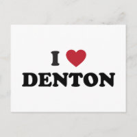 I Liebe Denton Texas