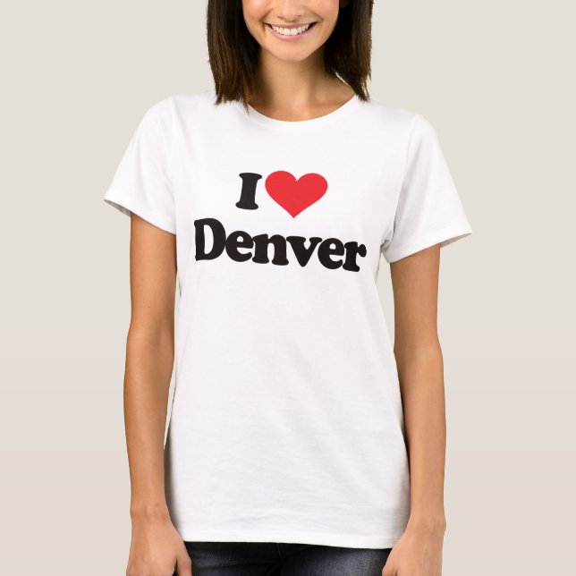 I Liebe Denver T-Shirt (Vorderseite)