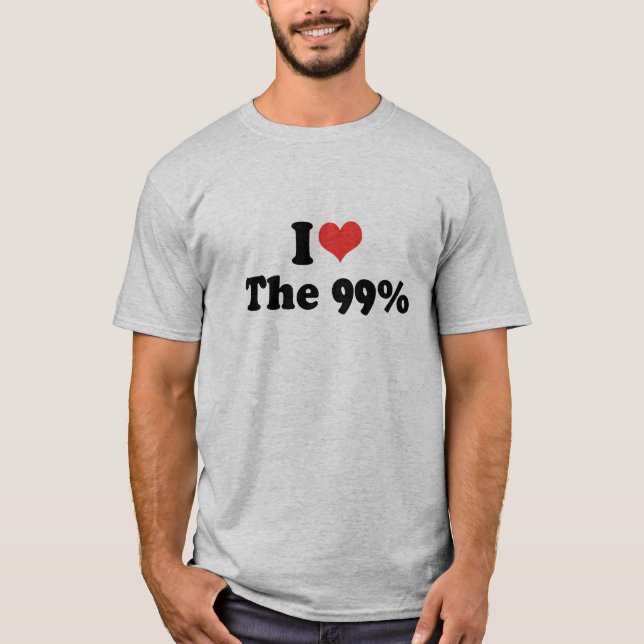 I LIEBE DER 99 PROZENT - .png T-Shirt (Vorderseite)