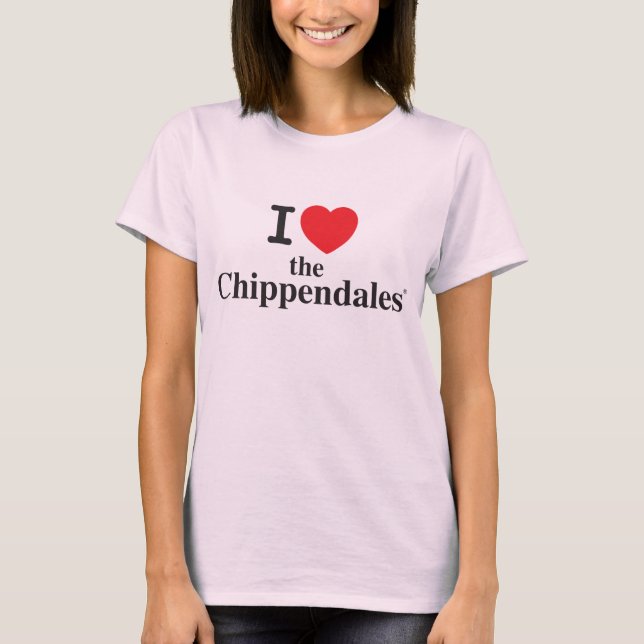 I Liebe der Chippendales Behälter T-Shirt (Vorderseite)