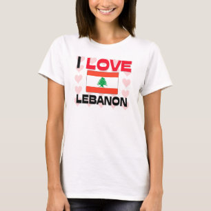 I Liebe der Libanon T-Shirt