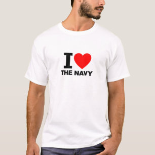 I Liebe der Marine T-Shirt