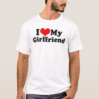 I Liebe der mein Tag Freundinvalentines T-Shirt