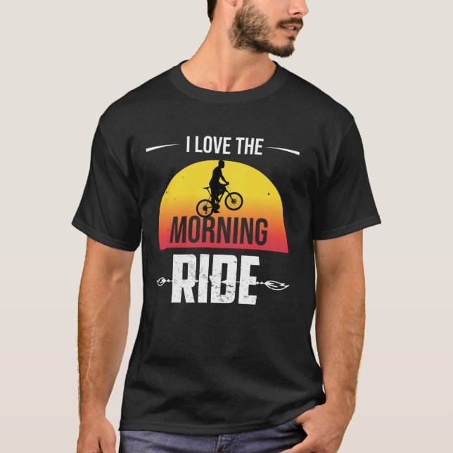 I LIEBE DER MORGENFAHRT T-Shirt (Vorderseite)
