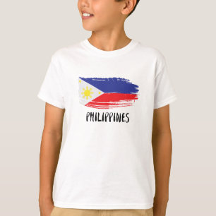 I Liebe der Philippinen mit Fahne T-Shirt