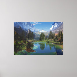 I. Liebe der Rocky Mountains Canvas Prints Leinwanddruck