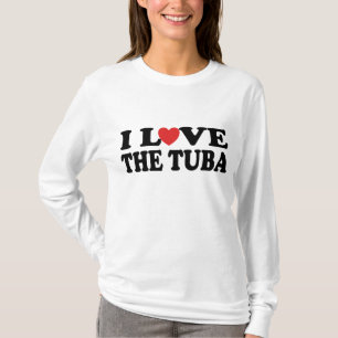 I Liebe der Tuba-T - Shirt