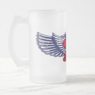 I Liebe der Zoo-Tasse Mattglas Bierglas