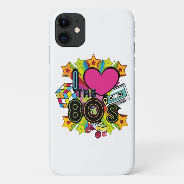 i Liebe des 80ers Case-Mate iPhone Hülle (Rückseite)