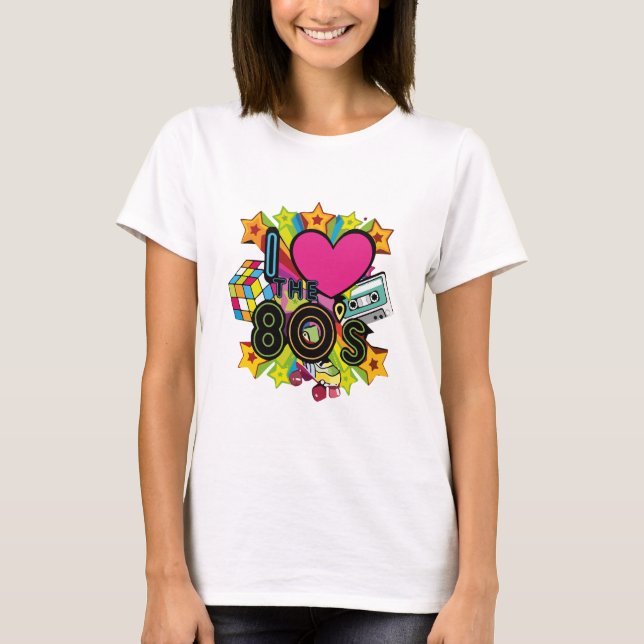 i Liebe des 80ers T-Shirt (Vorderseite)