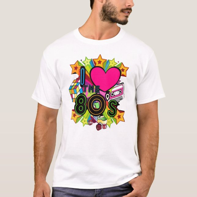 I Liebe des 80ers T-Shirt (Vorderseite)