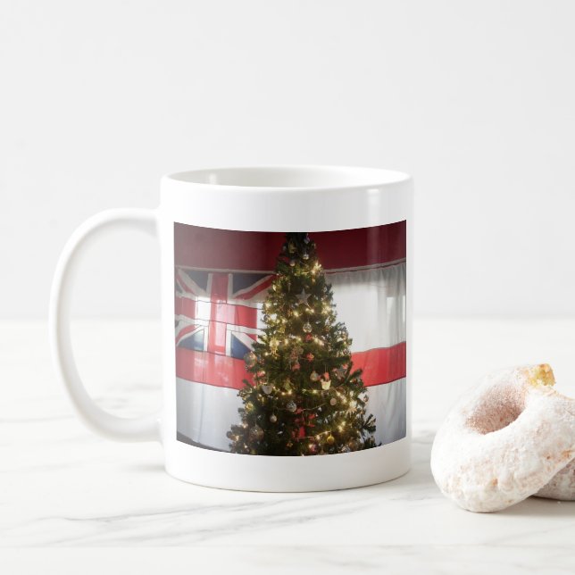 I Liebe des britischen Holiday Special Event Ar Tasse (Mit Donut)