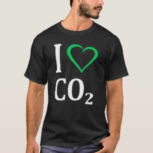 I Liebe des CO2-Kohlendioxidklimas T-Shirt