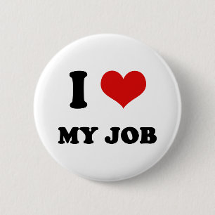 I Liebe des Herz-I mein Job Button