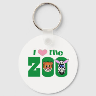 I Liebe des ZOO Schlüsselanhänger
