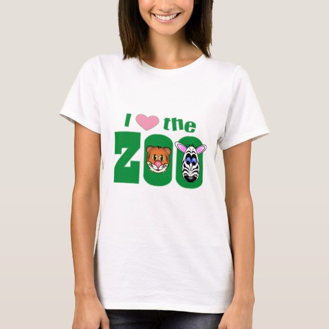 I Liebe des ZOO T-Shirt (Vorderseite)