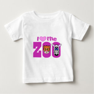 I Liebe des Zoos Baby T-shirt