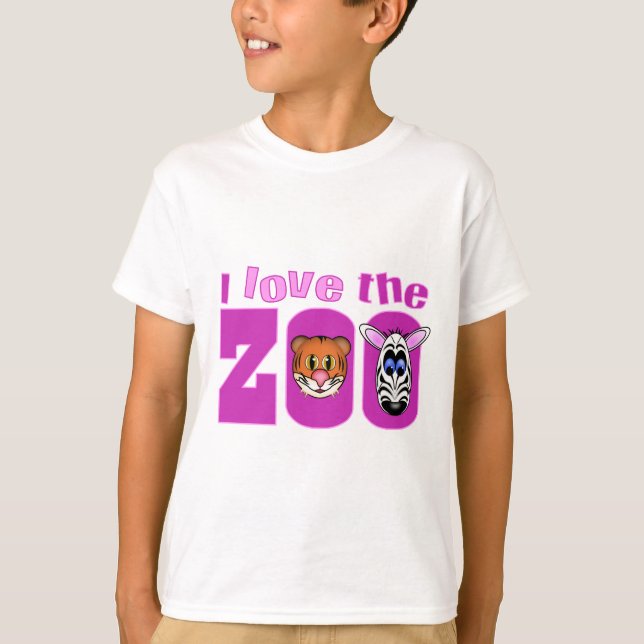 I Liebe des Zoos T-Shirt (Vorderseite)