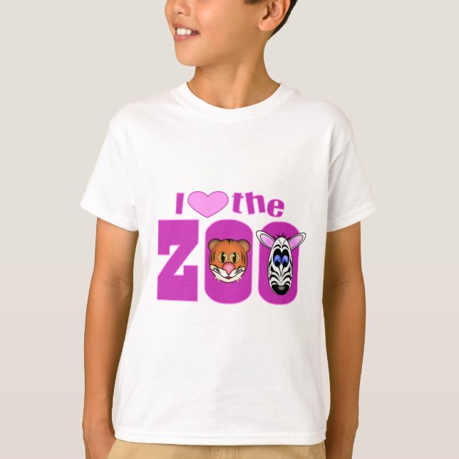 I Liebe des Zoos T-Shirt (Vorderseite)