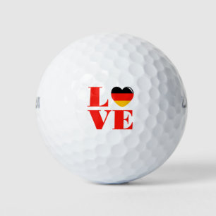 I Liebe Deutschland Golfball