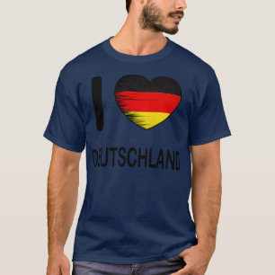 I Liebe Deutschland Meine Zuhause Mein Land 1 T-Shirt