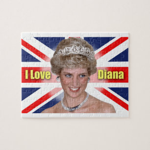 'I Liebe Diana' HRH Princess Diana Puzzle