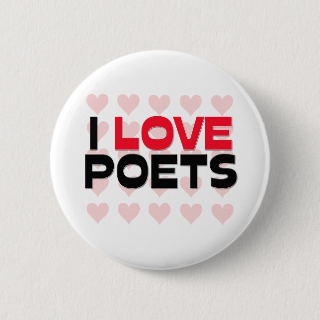 I LIEBE-DICHTER BUTTON (Vorderseite)