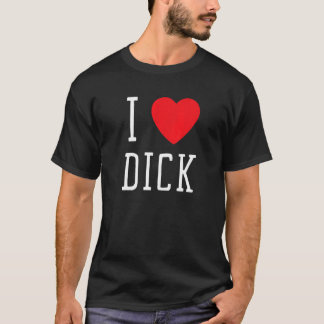 I Liebe Dick for Women Men Junggeselinnen-Abschied T-Shirt