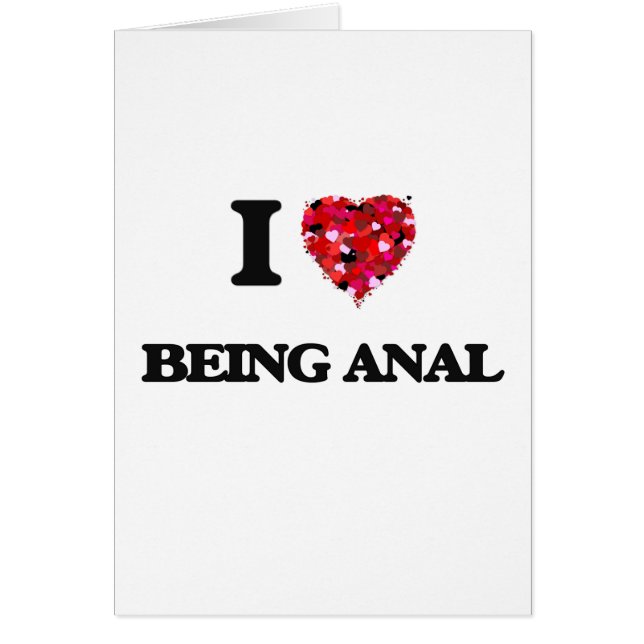 I Liebe, die anal ist (Vorne)