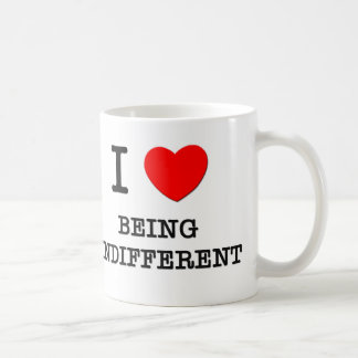 I Liebe, die gleichgültig ist Kaffeetasse