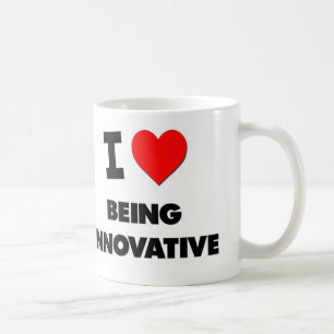 I Liebe, die innovativ ist Tasse