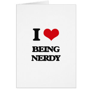 I Liebe, die Nerdy ist