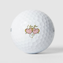 I Liebe, die Sie entwerfen Golfball