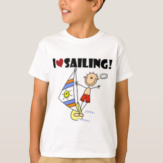 I Liebe, die T - Shirts und Geschenke segelt