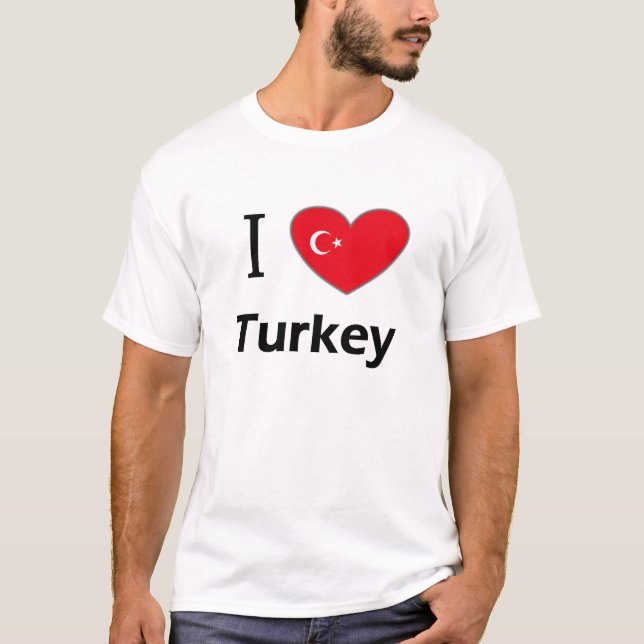 I Liebe die Türkei T-Shirt (Vorderseite)