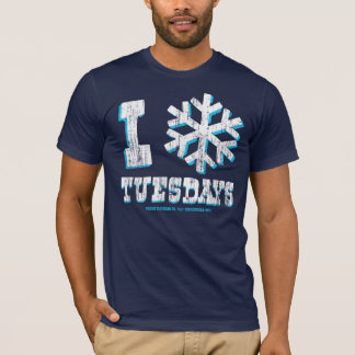 I Liebe Dienstage (Vintag) T-Shirt